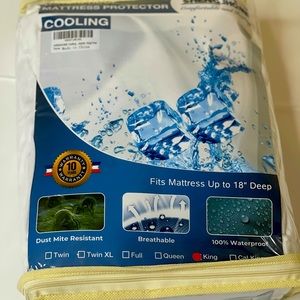 Cooling Mattress Pad King Size